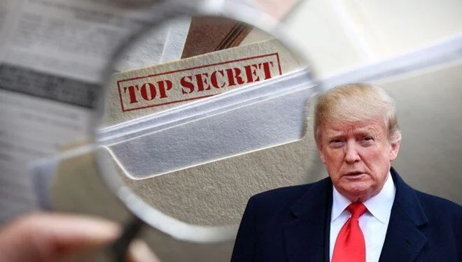 Donald Trump’ın ses kaydı çıktı: Saldırı planının olduğu gizli belgeyi aldı