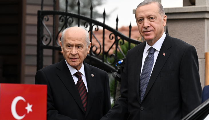 Erdoğan’dan Bahçeli’ye tebrik