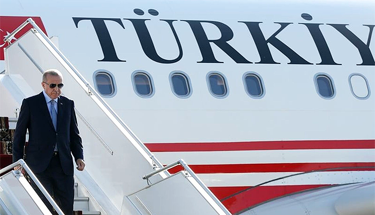 Erdoğan, KKTC’den Azerbaycan’a hareket etti