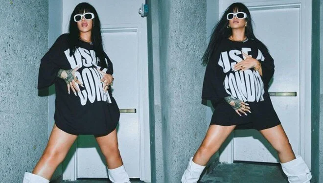 Rihanna’dan ilginç mesaj