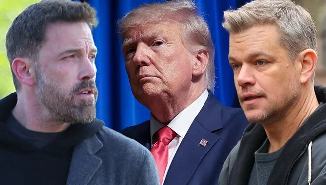 Ben Affleck ve Matt Damon’dan Trump’a tepki