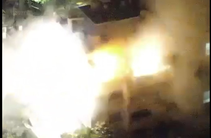 İşgalci İsrail Usame et-Tavil’in evini patlayıcılarla yıktı!