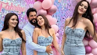 Burak Özçivit’ten Fahriye Evcen’e: Nice senelerin olsun kuzum