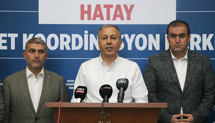 Bakan Yerlikaya: Hatay’da hasar tespit çalışmaları tamamlandı