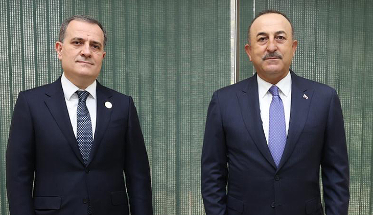 Çavuşoğlu, Azerbaycan Dışişleri Bakanı ile görüştü