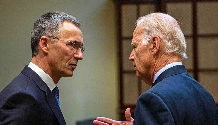 Biden, Stoltenberg ile Beyaz Saray’da bir araya geldi