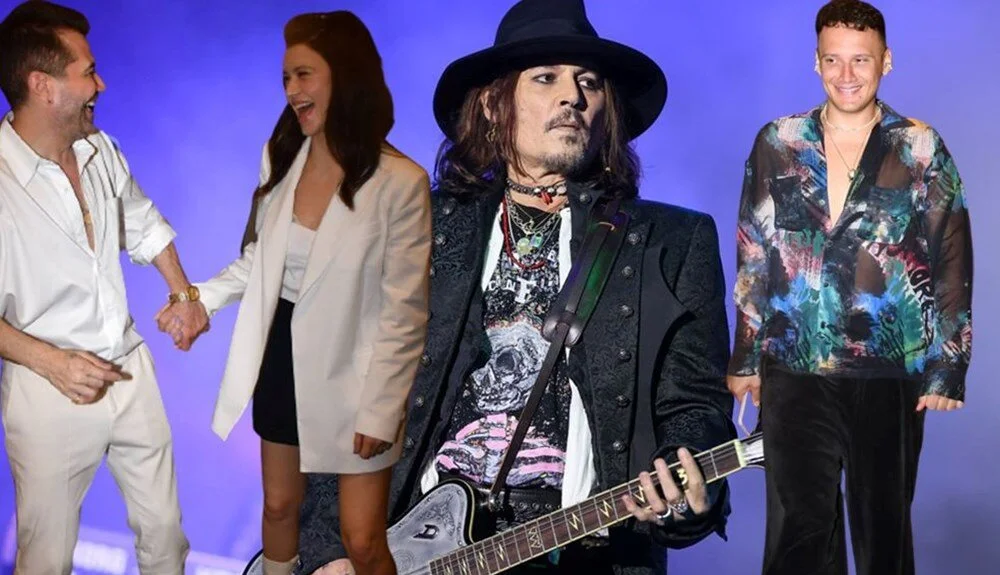 Johnny Depp’in doğum günü partisine ünlü akını