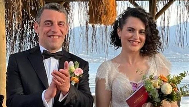 Dağhan Külegeç ve Tuğba Aytaş düğün yaptı