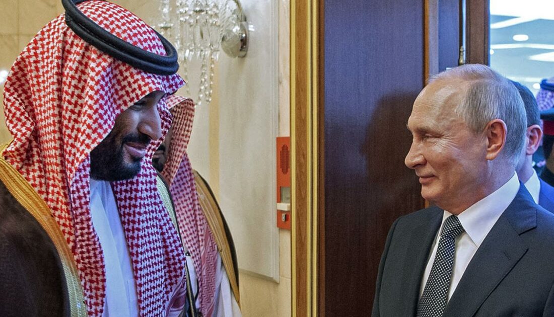 Veliaht Prens Bin Selman ile Putin telefonda görüştü