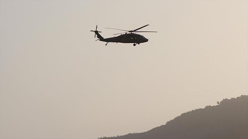 Suriye’de helikopter kazası Suriye’de helikopter kazası