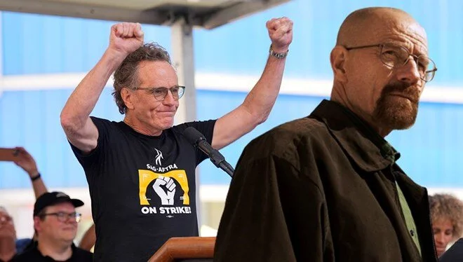 ‘Breaking Bad’ yıldızı Bryan Cranston grevde