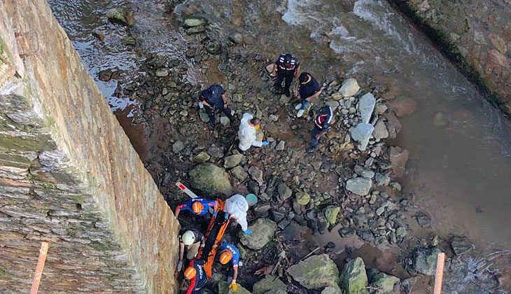 Bursa’da dere yatağında kadın cesedi bulundu