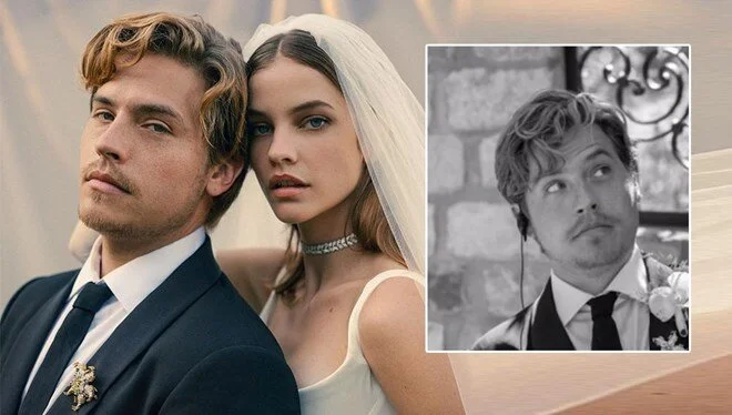 Barbara Palvin ile evlenirken kulaklık taktı