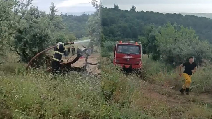 Bursa’da faciadan dönüldü! Benzinle yakmak isterken…