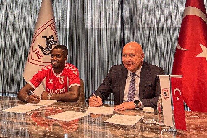 Samsunspor, Gineli sağ bek Nanu ile 2+1 yıllık sözleşme imzaladı