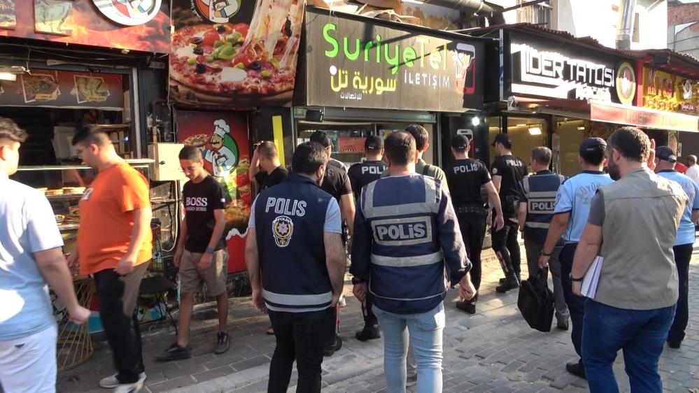 Bursa’da Suriyelilerin olduğu mahallede sıkı denetim