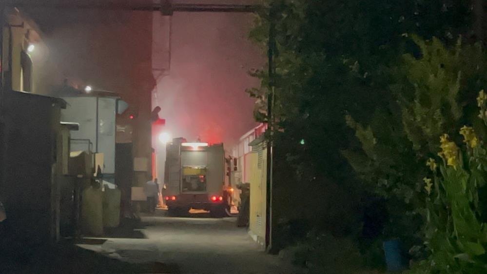 Bursa’da fabrikada yangın!