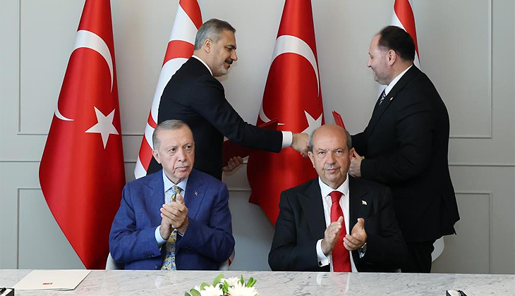 Türkiye ile KKTC arasında anlaşmalar imzalandı