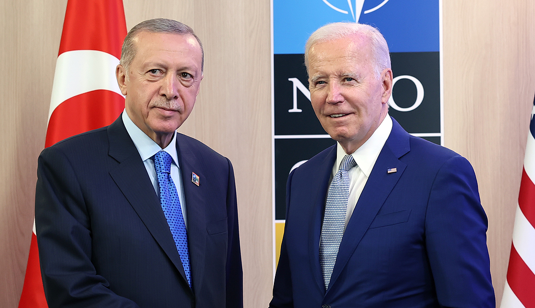 Cumhurbaşkanı Erdoğan, ABD Başkanı Biden ile görüştü