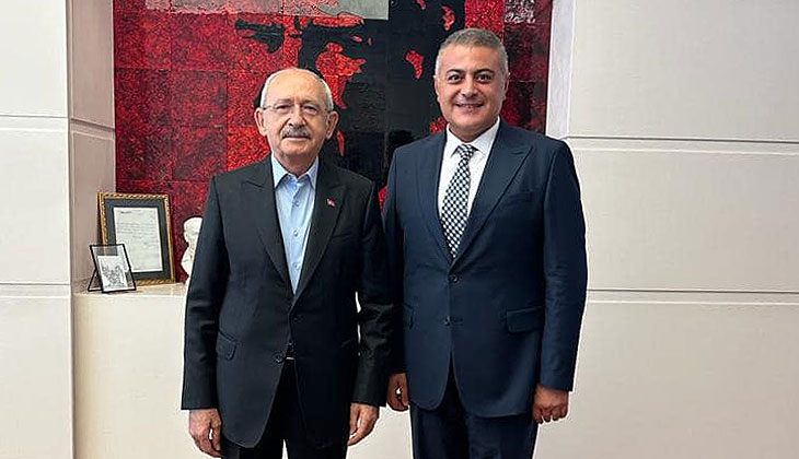 CHP Nilüfer İlçe Başkanı Yılmaz, Kılıçdaroğlu ile bir araya geldi