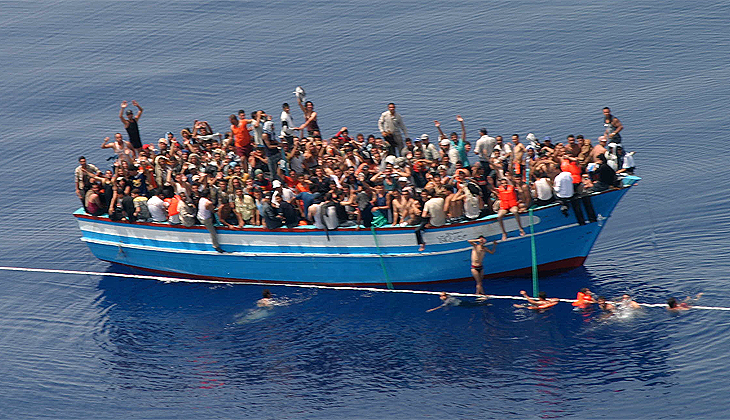 İtalya’ya 48 saatte 4 binden fazla düzensiz göçmen ulaştı