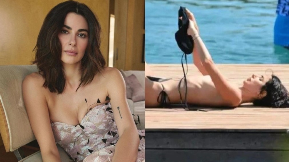 Göğüslerini açınca gündem olmuştu… Nesrin Cavadzade’den babasıyla pozlar