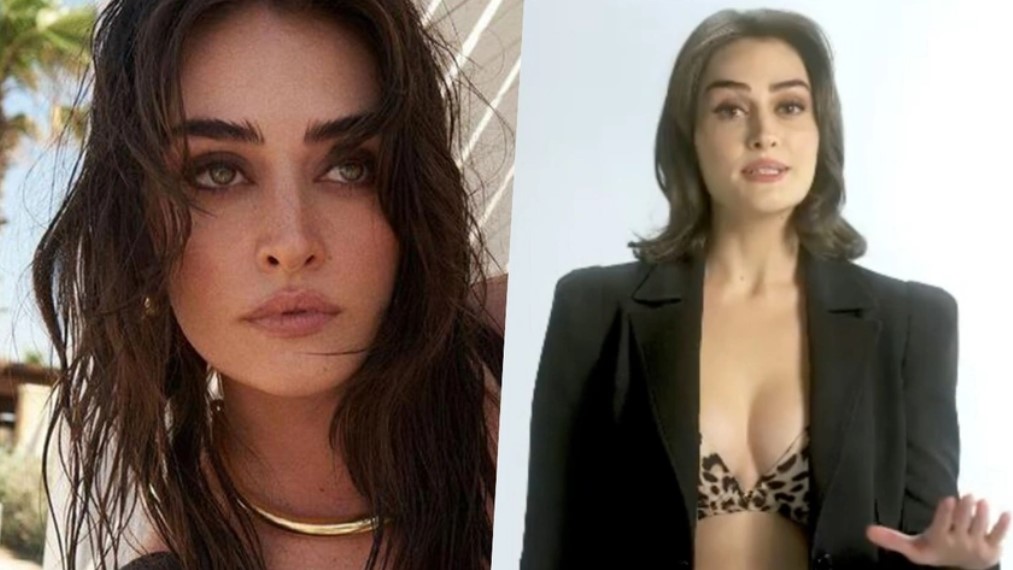 Esra Bilgiç dekolteli pozlarıyla sosyal medyayı salladı!