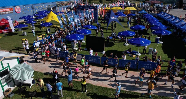 Uludağ’da 2 bin 200 koşucu, unutulmaz ‘Ultra Trail’ heyecanı yaşadı