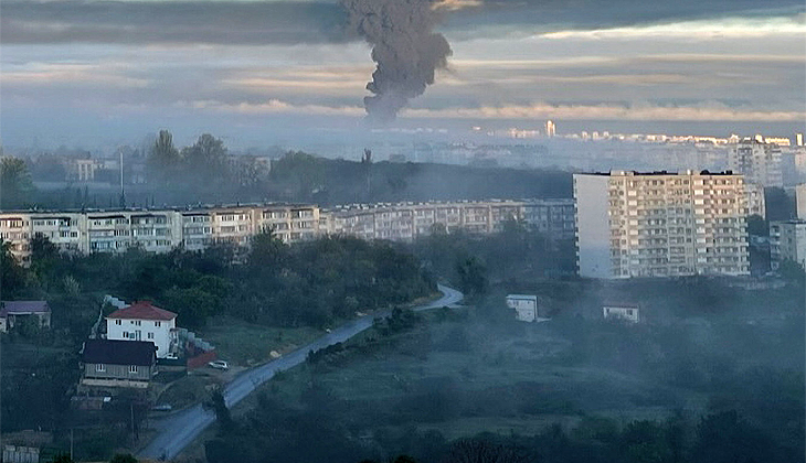 Ukrayna, Kırım’daki Rus tesislerine saldırdı