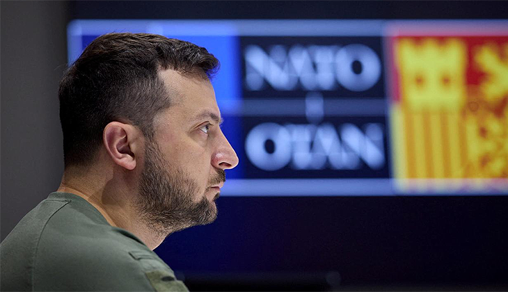 Zelenski: Ukrayna NATO’yu daha güçlü kılacak