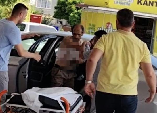 Bursa’da motorlu testere canından ediyordu