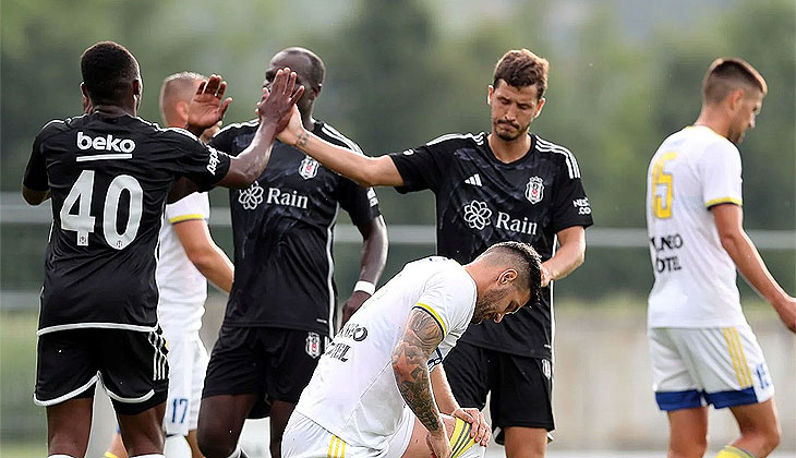 Beşiktaş hazırlık maçında farklı kazandı