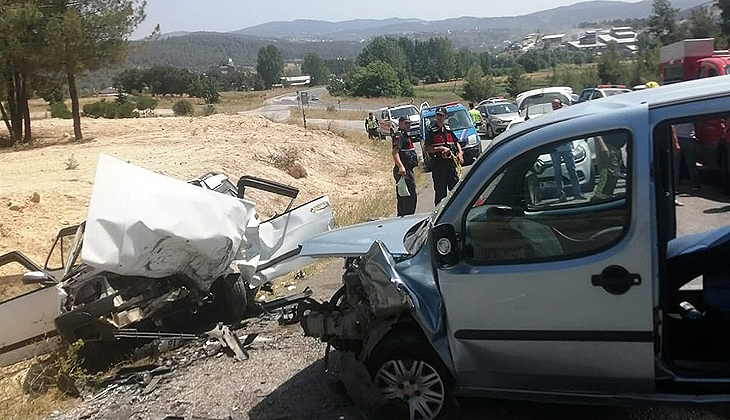 Bursa’da feci kaza: 1 ölü, 2 yaralı