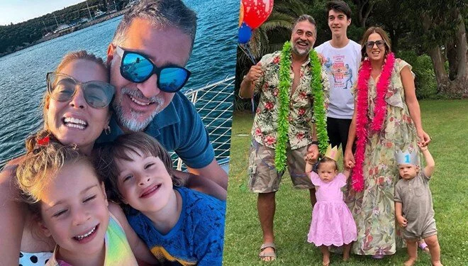 Doğa Rutkay’ın ikiz çocukları 5 yaşında