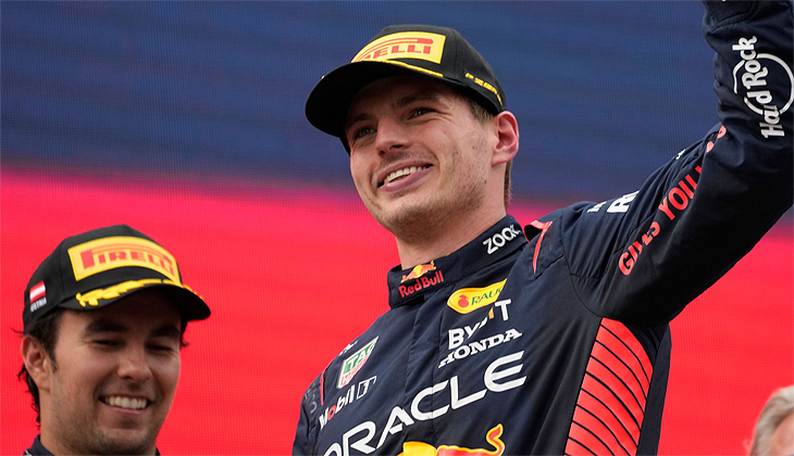 Max Verstappen’den üst üste 5. zafer