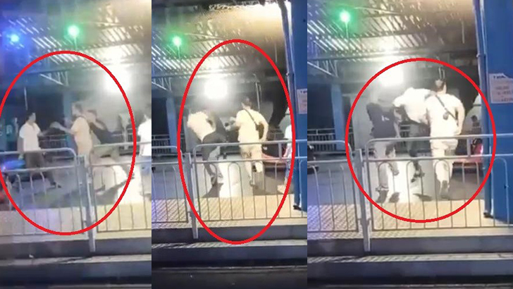 Bursa’da lunaparkta tekme tokat kavga! Bursa’da lunaparkta tekme tokat kavga!