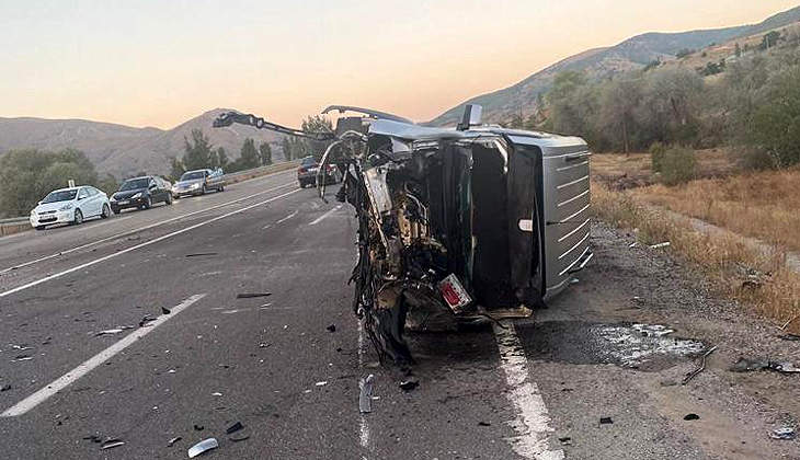 Gümüşhane’de trafik kazası: 2’si ağır 7 yaralı