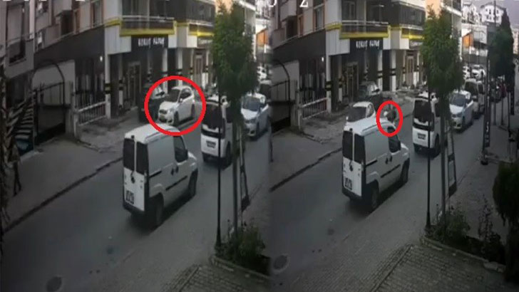 Bursa’da dikkatsiz sürücü pes dedirtti!