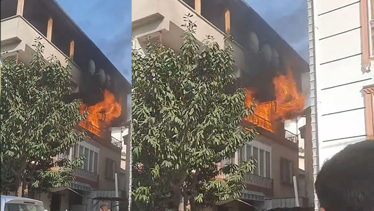 Bursa’da yangın paniği