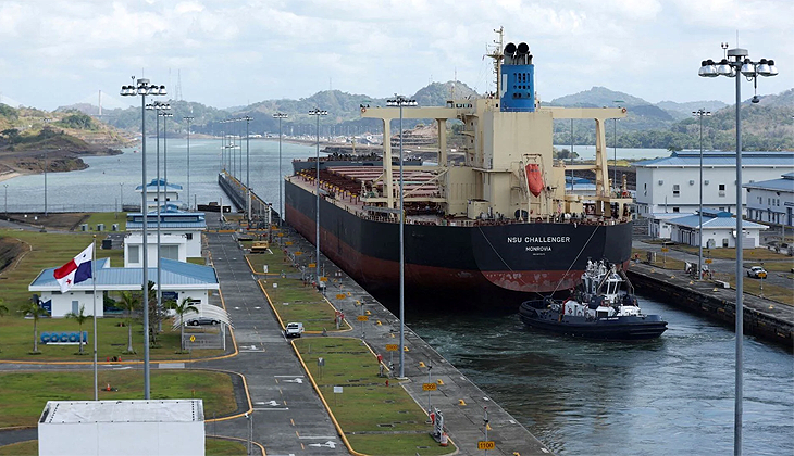 Panama Kanalı’nda 200’den fazla gemi mahsur kaldı