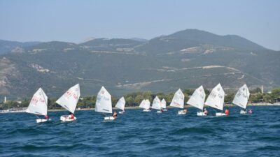 Bursa’da heyecan dolu yelken yarışları