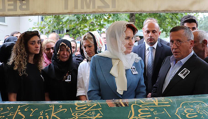Meral Akşener, Şanbaz Yıldız’ın cenazesine katıldı