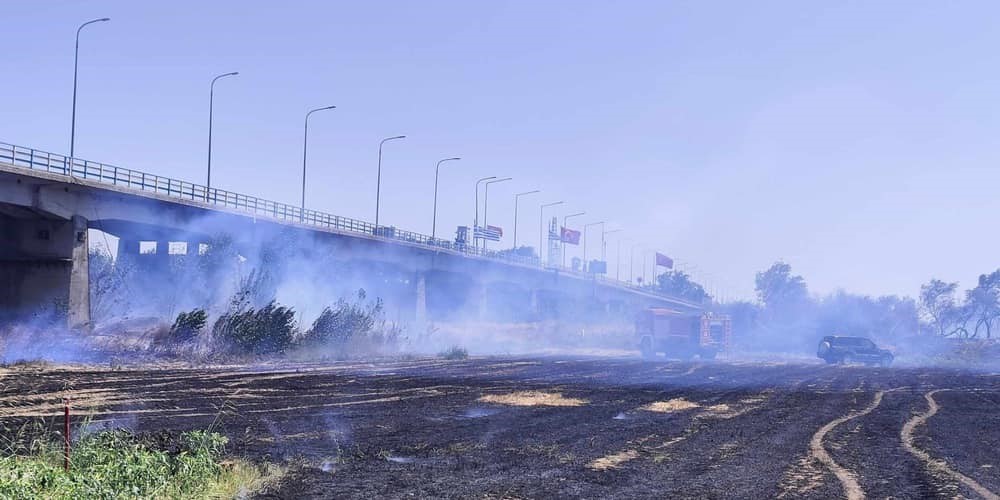 Yunanistan’daki yangında tahliyeler başladı! İpsala Sınır Kapısı kapatıldı