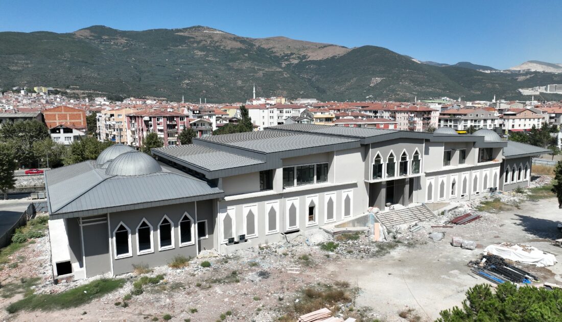 Kaba çalışmaları tamamlandı… Bursa Büyükşehir’den Gemlik’e termal tesis