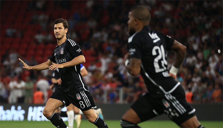 Beşiktaş 2 golle turladı!