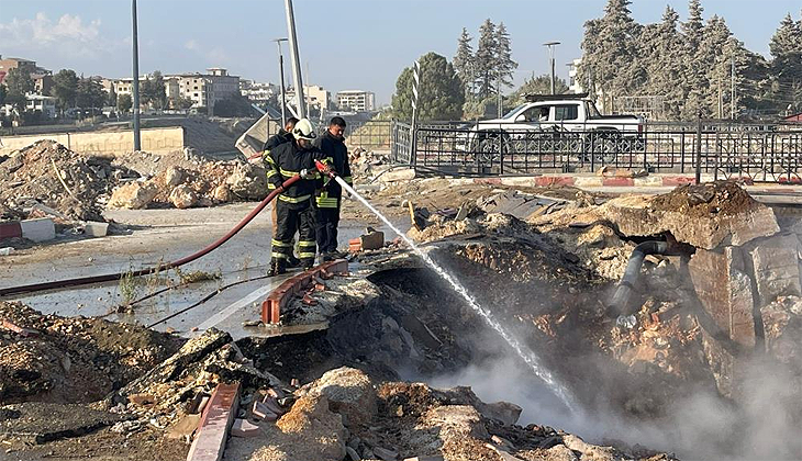 Hatay’da doğalgaz patlaması