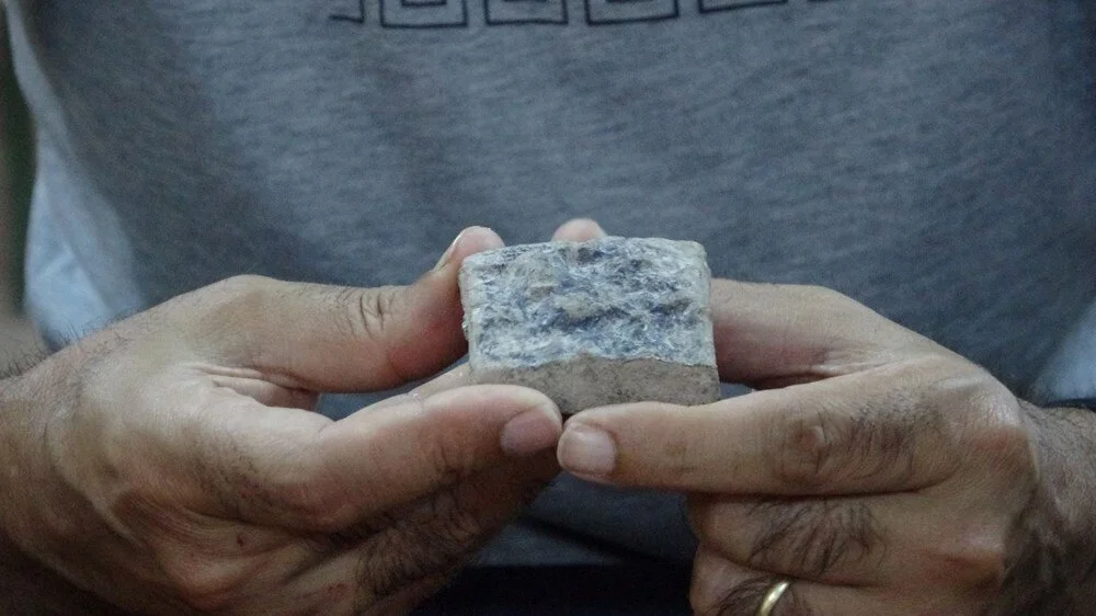 Assos Antik Kenti’nde 2 bin 300 yıllık ağırlık birimi bulundu