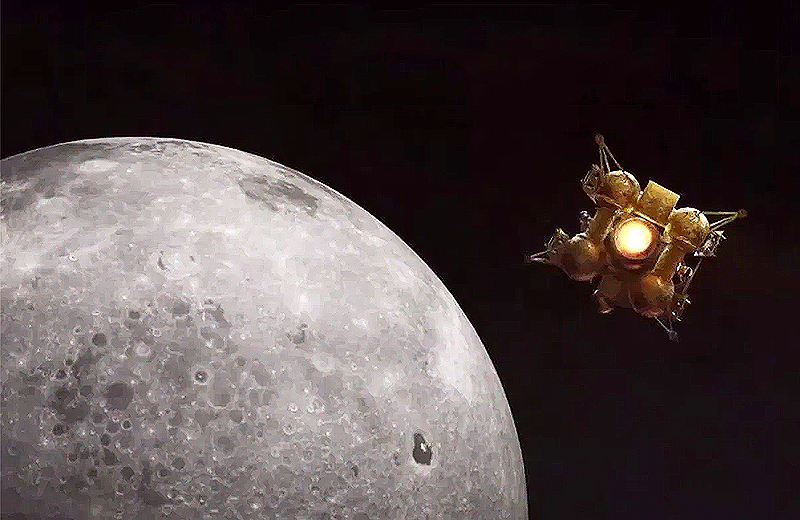 Rusya’nın uzay aracı Ay’ın yörüngesine girdi
