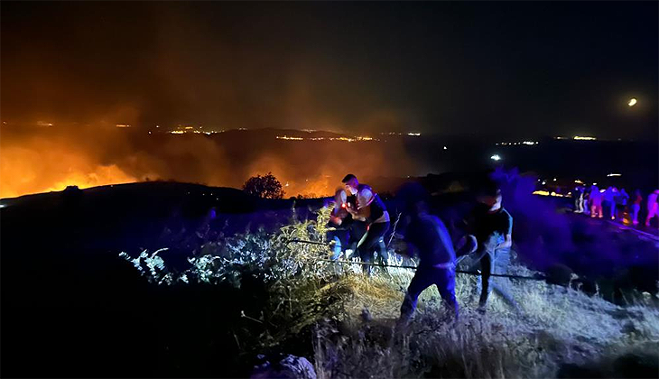 Marmara Adası’ndaki yangın kontrol altına alındı