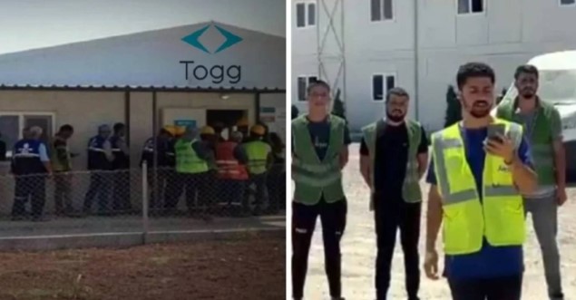 Bursa’da Togg fabrikasında işçiler grevde; “Ücretler iki aydır verilmiyor”